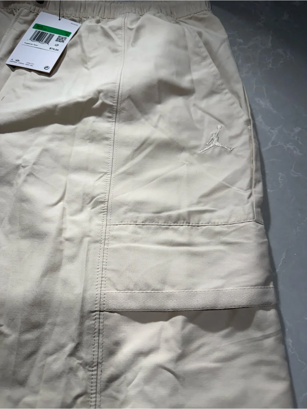 Jordan Cream Cargo Pants